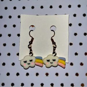 Cloud Rainbow Earrings